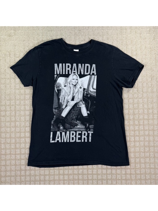 Gildan Tops - Black Miranda Lambert Revolution tour T-shirt Women M